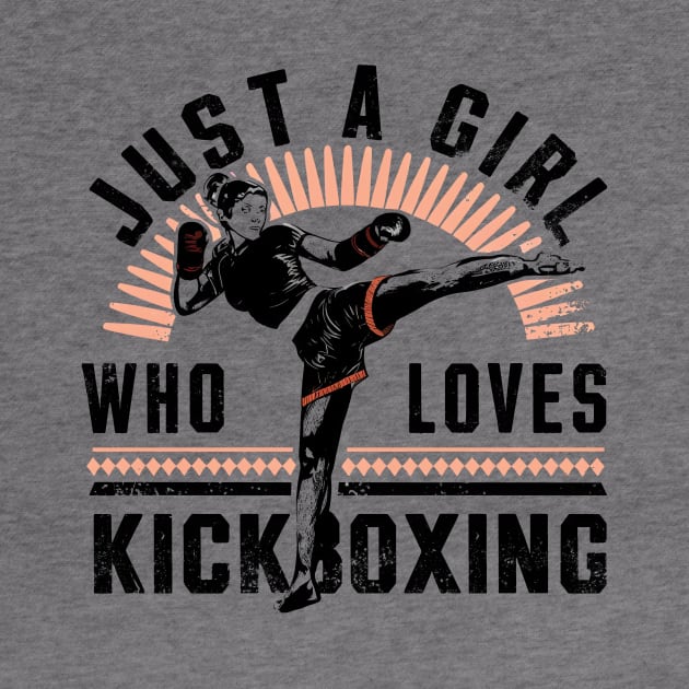Just a Girl who loves Kickboxing by Starart Designs